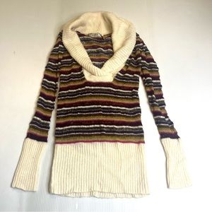 Guess Striped Wool Y2k long multi color sweater